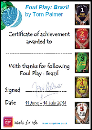 Foul Play : Brazil Certificate