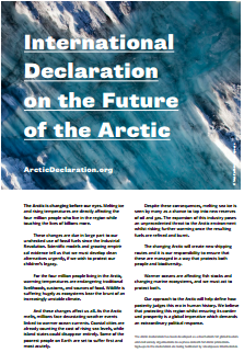 international declaration on the future of the arctic