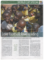 Love football Love reading