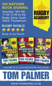 Tom Palmer Rugby Paper Ad